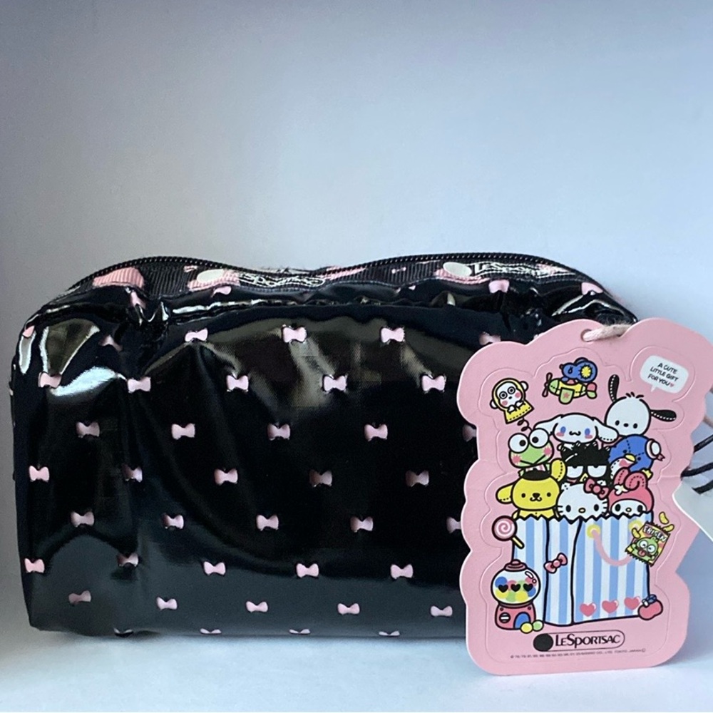 sanrio x lesportsac zip cosmetic pouch